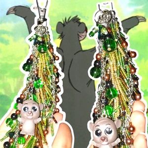 Handmade Disney Baloo from The Jungle Book Keychain / Bag Charm